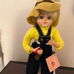 Vintage 1988 BRINN'S FAIRY TALE SERIES~LITTLE BOY BLUE~DOLL -ORIGINAL BOX W/TAG